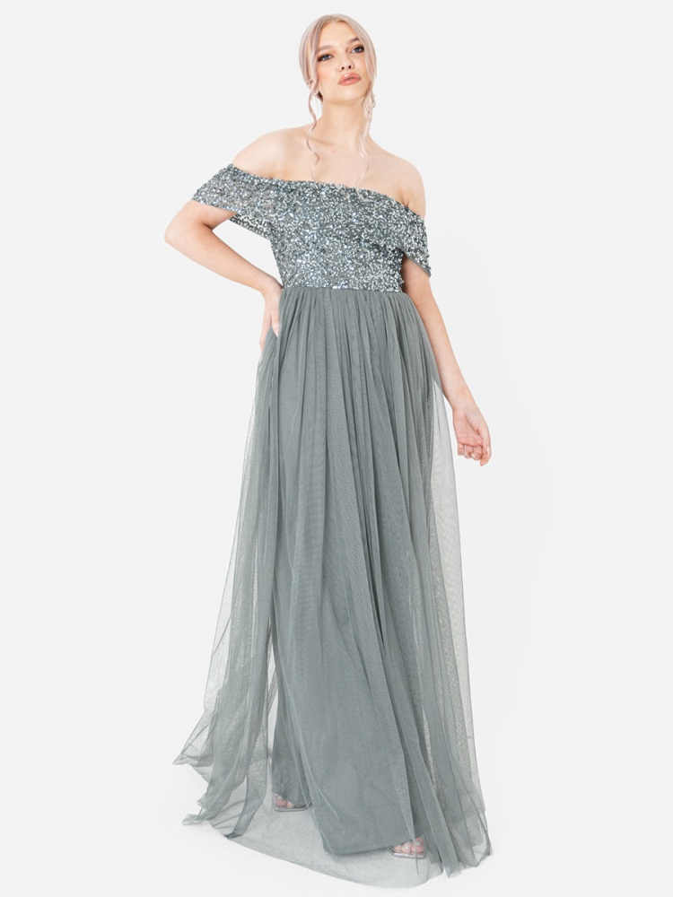 Maya Antonia Tie-Dye Gray-Beige Stunning Halter Flowy Maxi Dress,Beach,Plus  Size